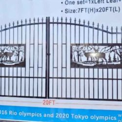 20x7 Drive Way Gates