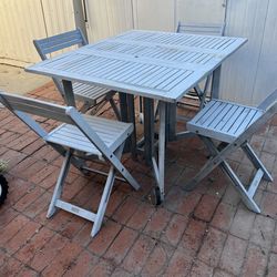 Patio Table & 4 Chairs