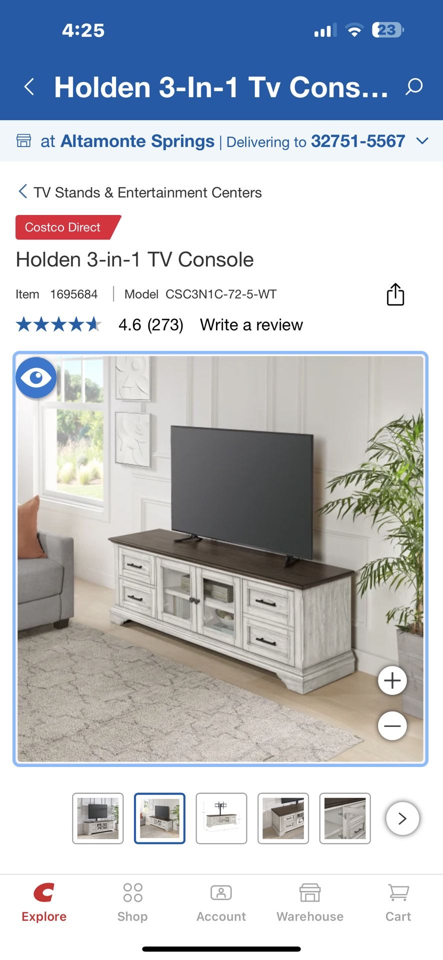 TV Console  REASONABLE OFFERS CONSIDERED
