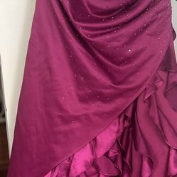 Prom Dress Fits 12-14 Up To 5.4 Ft Height 