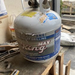 Flame King 20lb Propane Tank with Built-In Gauge (Empty / Ready for Exchange or Refill) $30 OBO
