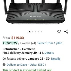 2 Wifi Routers TP-link