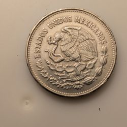 1985 Mexico $200 Peso 75th Anniversary Revolution Coin