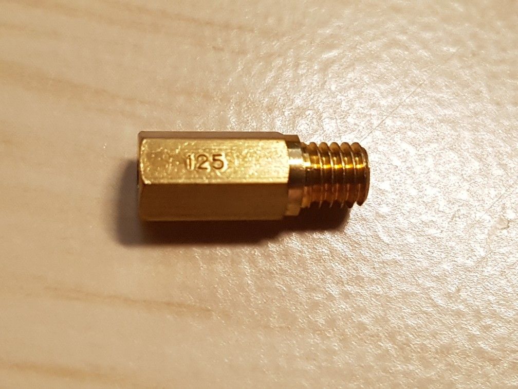 Keihin 99101-357-125 Main Jet #125 NEW