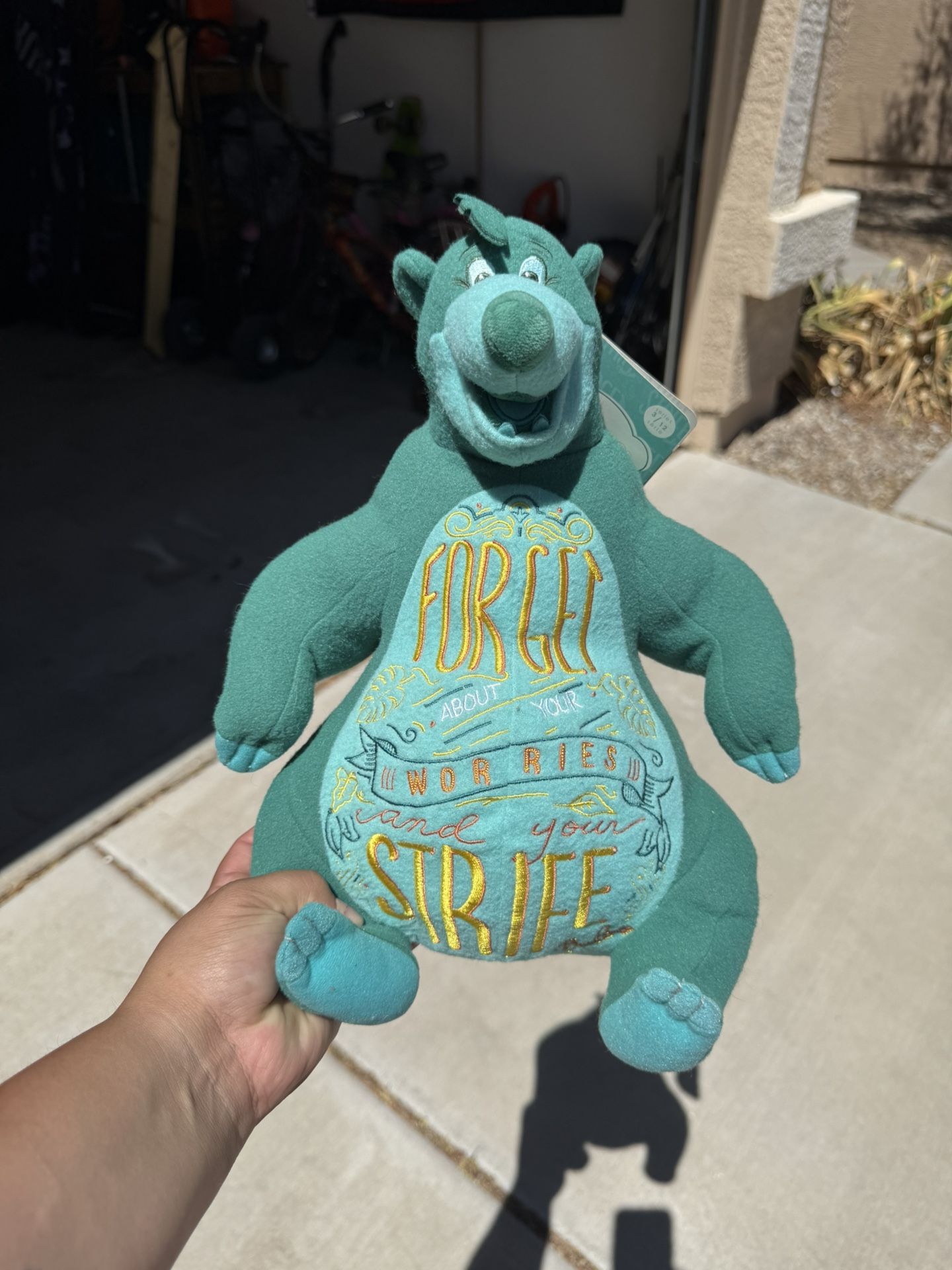 wisdom baloo plush