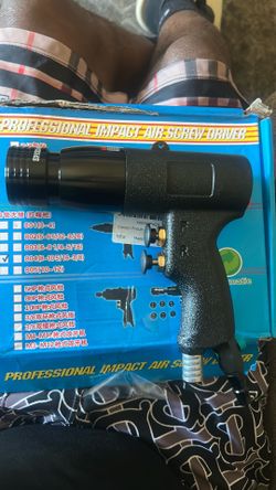 Prosssional impact air screw driver