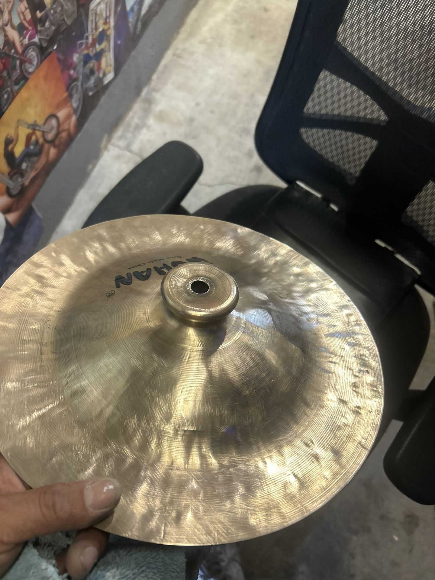 Wuhan China 12” Cymbal