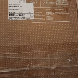 (New) Samsung 28" Odyssey G7 4K UHD 144Hz 1ms G-Sync Gaming Monitor