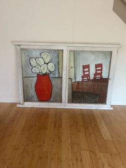 Vintage window art