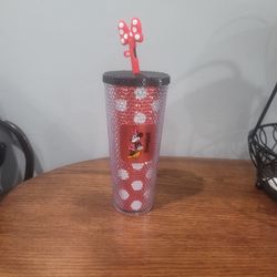 Disney Minnie Mouse Starbucks Tumbler