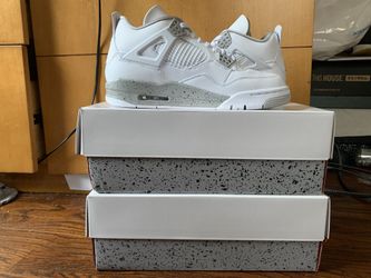 Retro Jordan 4 White Oreo