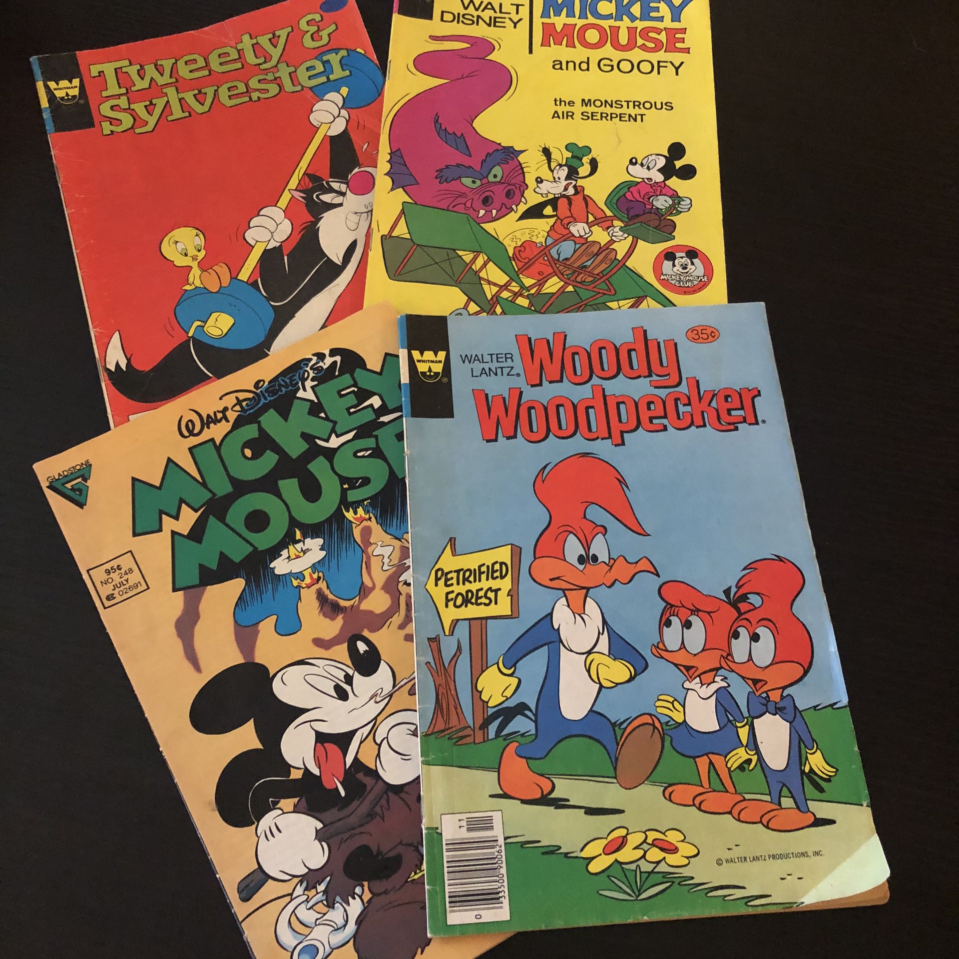 Vintage comics - lot of 4