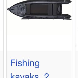 $250,new!fishing Kayak 330 Inflatable Boat For 2 People 
