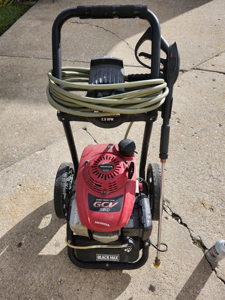 Honda Pressure Washer Works Good