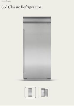 🔥 BRAND NEW SUB-ZERO 36” CLASSIC REFRIGERATOR 🔥  Product Name: 36” Classic Refrigerator Brand: Sub-Zero Model: CL3650R/S/P/R Condition: New in Box  