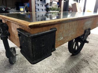 Living Spaces - Glass Center Table