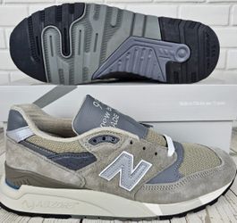 New Balance 998 core Made in USA MiUSA Grey Silver