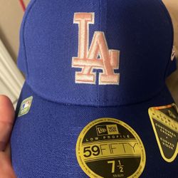 Dodgers Mothers Day New Era Fitted Hat 7 1/2