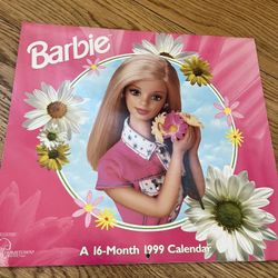 Barbie - 16 Month Calendar - 1999