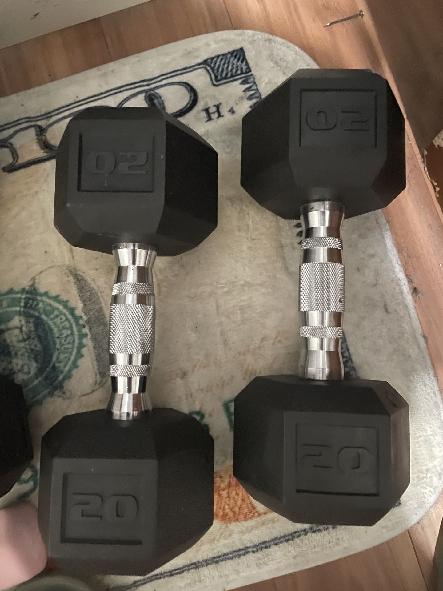 20 Lb Dumbells