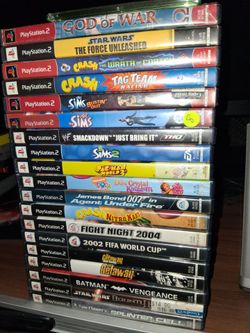 PS2 Games Lot