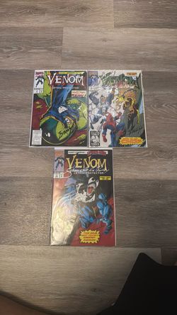 Venom Lethal Protector Issue 2, 3 and 4 all signed