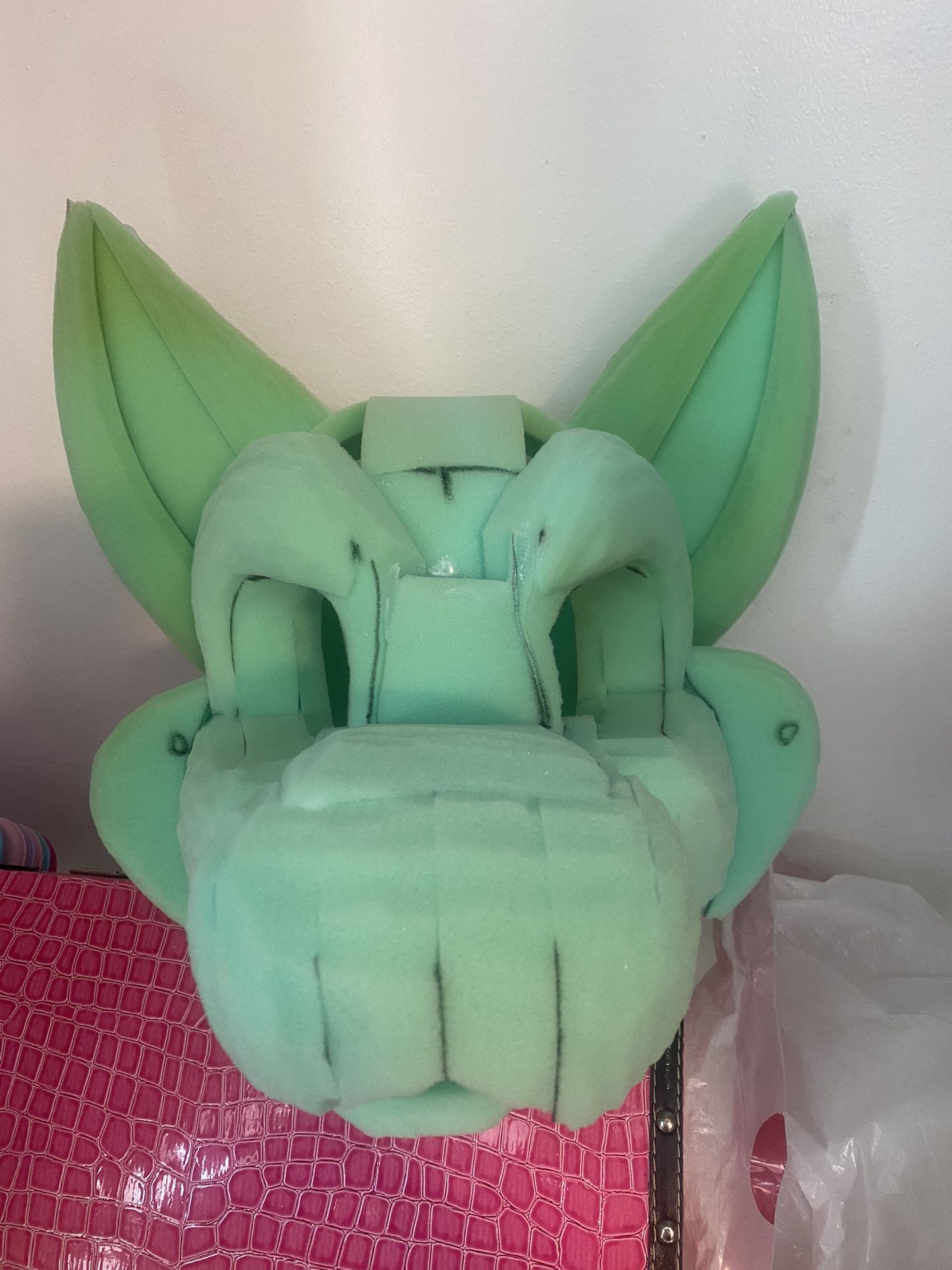 Foam Fursuit Head Dog Fox