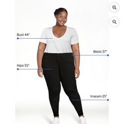 Mid Rise Skinny Jeans 