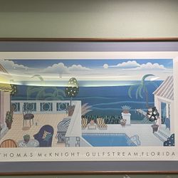 Thomas McKnight Large Framed Print