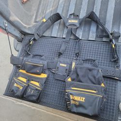 DEWALT CARPENTER POLYESTER SUSPENSION TOOL BELT 
