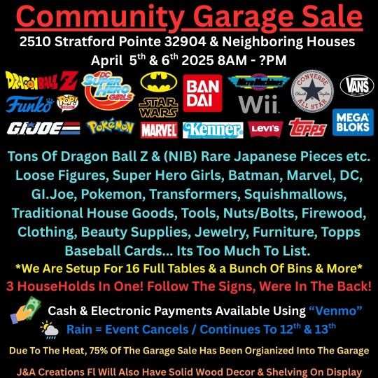 Community Garage Sale (STRATFORD POINTE 32904)