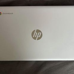 HP Silver 14 inch Chromebook