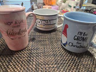 Set of 3 Mugs