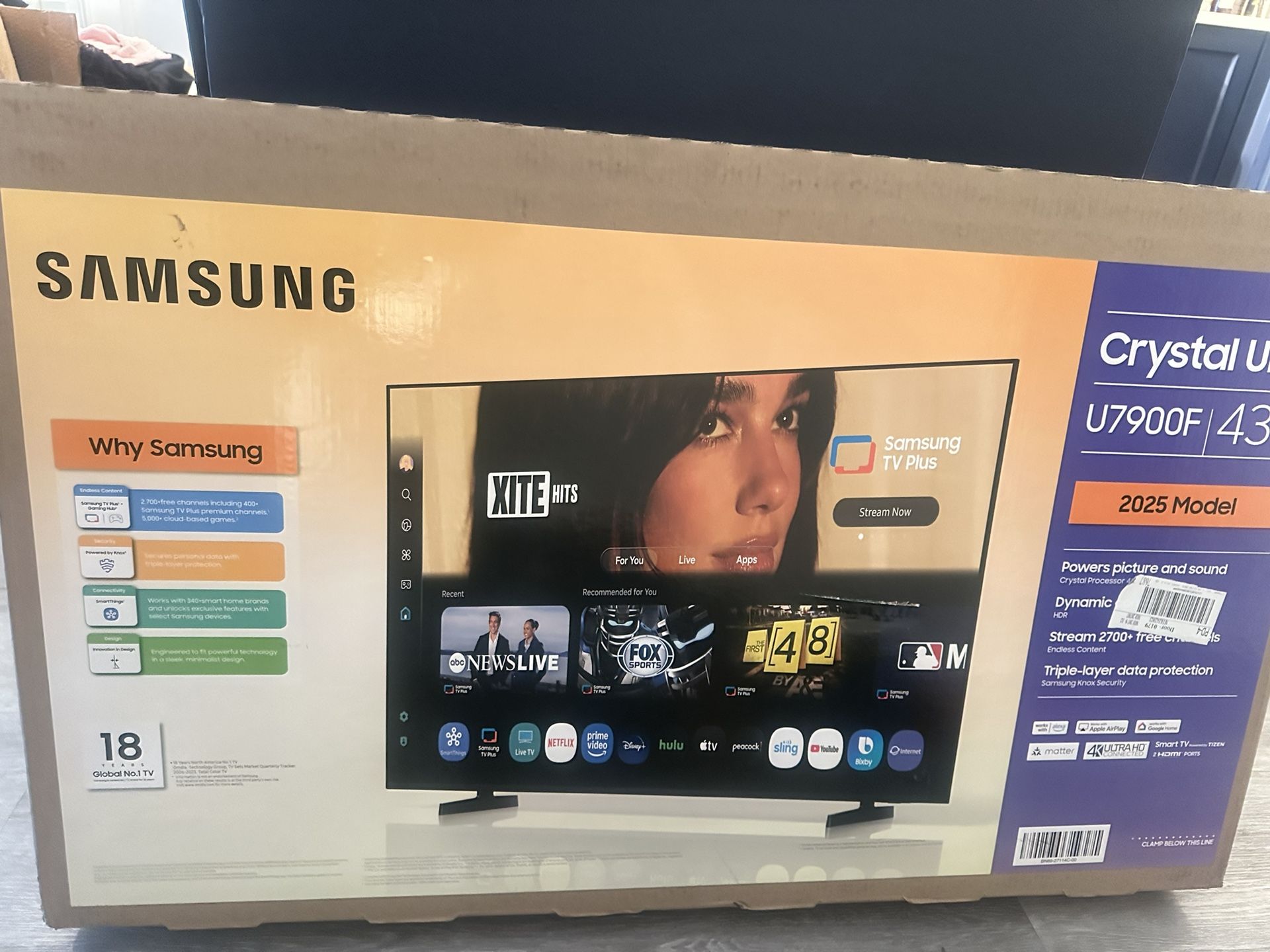 Samsung 43” Tv