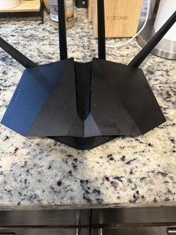 Used ASUS RT-AX82U (AX5400) Dual Band WiFi 6 Extendable Gaming Router