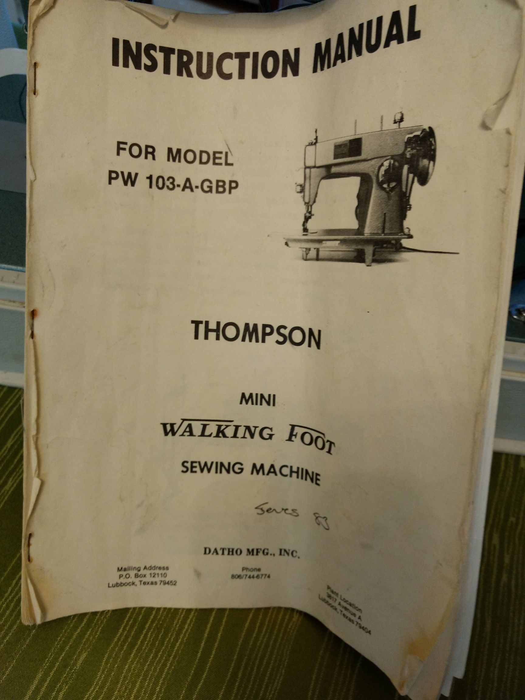 Boat upholstery and canvas sewing machine for Sale in Puyallup, WA