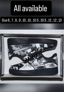 Supreme airforce grey camo