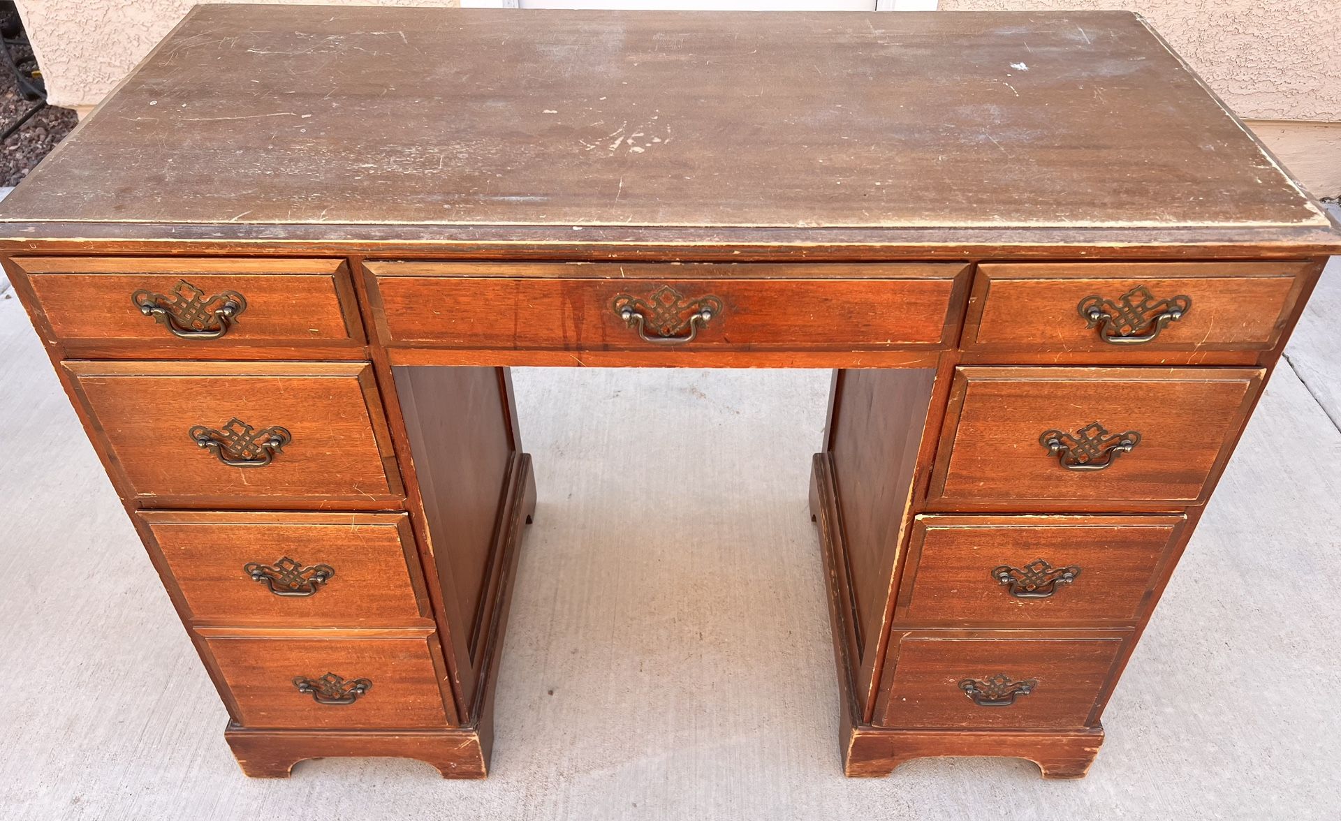 Bayview Desk Holland Michigan Antique