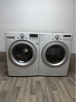 LG washer and dryer