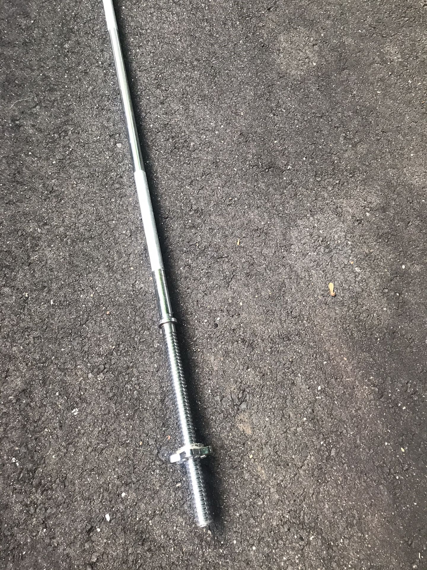 Standard 1 inch 6 ft barbell