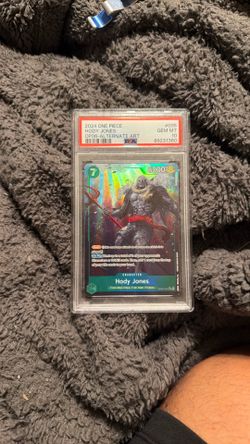 2024 one piece Hody Jones op06 alternative art PSA 10