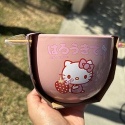 HELLO KITTY BOWL PINK