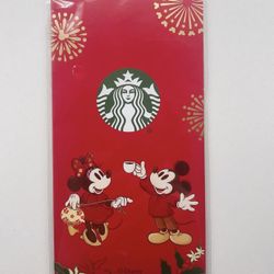 Pack of 3pcs Official Authentic Simbucks Red envelope Starbucks Red Packet