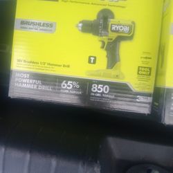Ryobi 18 V Drill Hammer And Rotary Hammer Drill