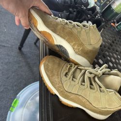 Nike Air Jordan 11 Retro “Neutral Olive” Sneakers