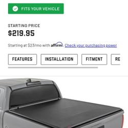 Tonneau Cover 