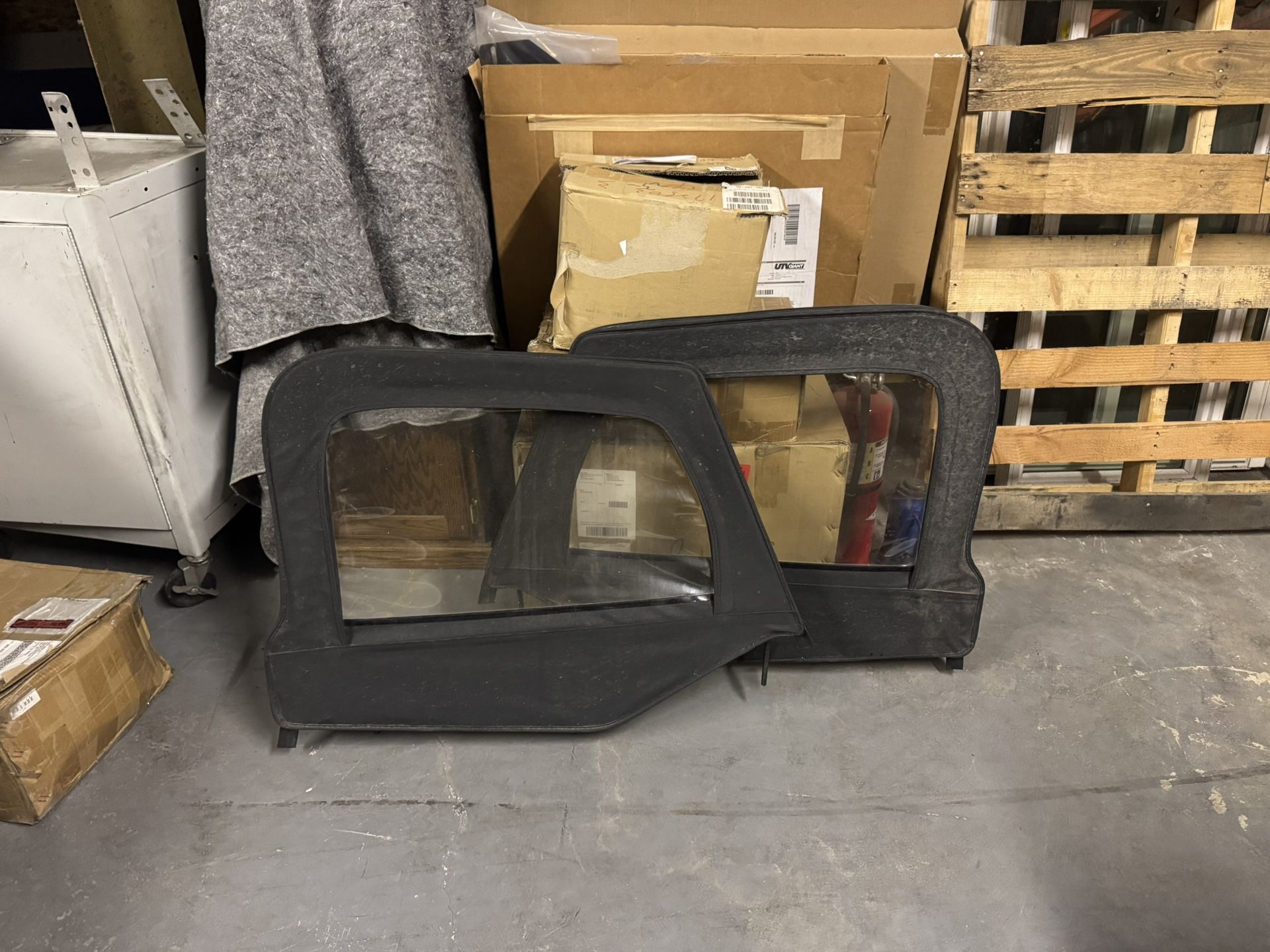 Jeep Wrangler TJ Half Door Windows 