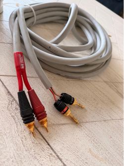 Monster Cable M-Series MCX-1S Bi-Wire Speaker Cables – 10’ – High End Audio