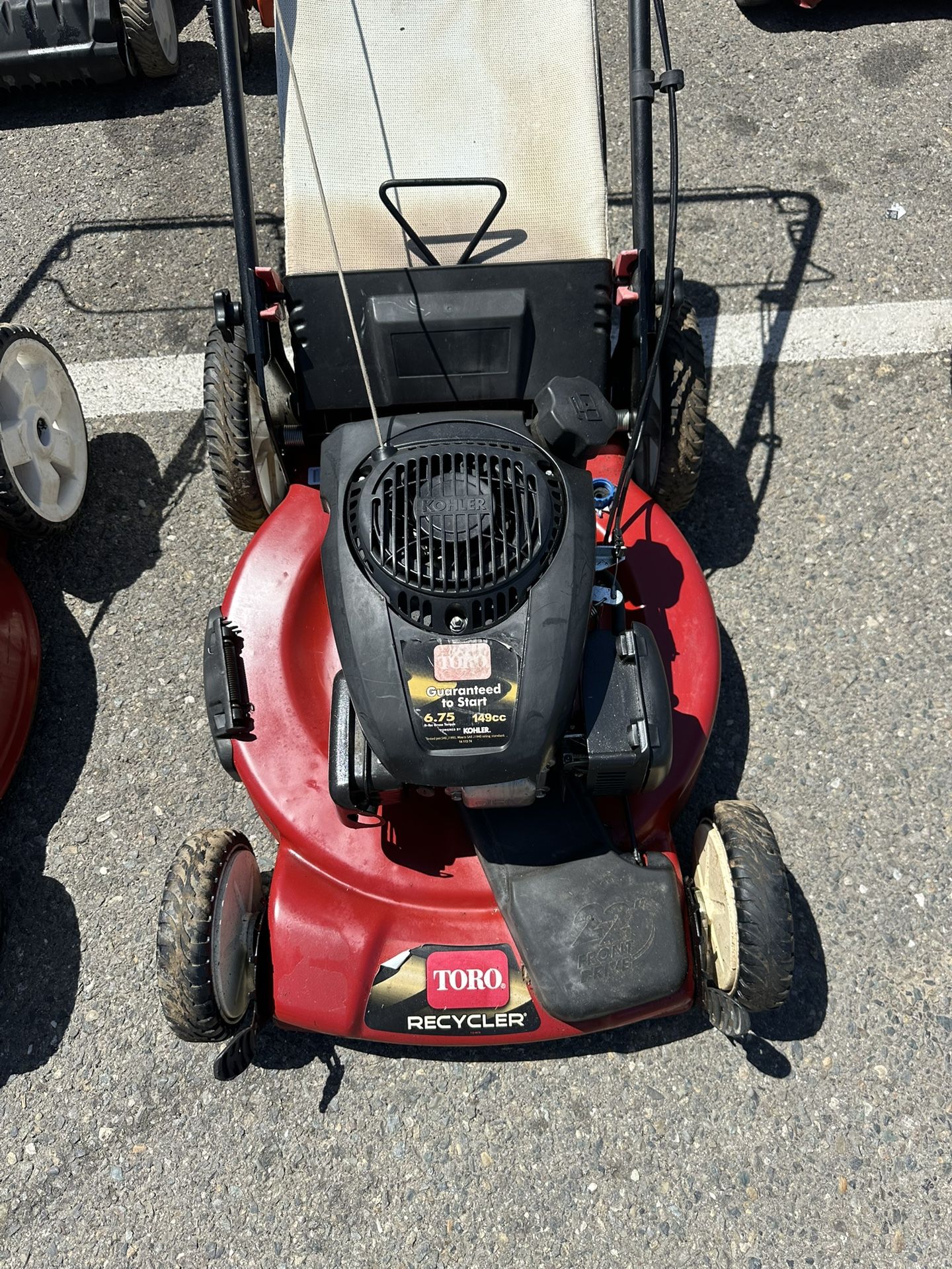 Toro Self Propelled Runs Great