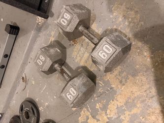 60lb dumbells